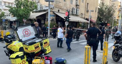 Ataque terrorista em Tel Aviv, um ferido