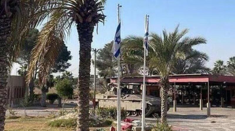FDI assumem o controle da passagem de Rafah