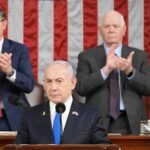 Netanyahu é ovacionado durante discurso
