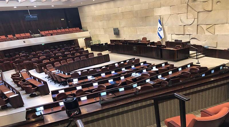 Knesset entrará em recesso