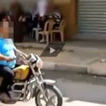Vídeo de refém levado em motocicleta