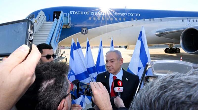 Netanyahu já está nos EUA para discutir acordo de reféns